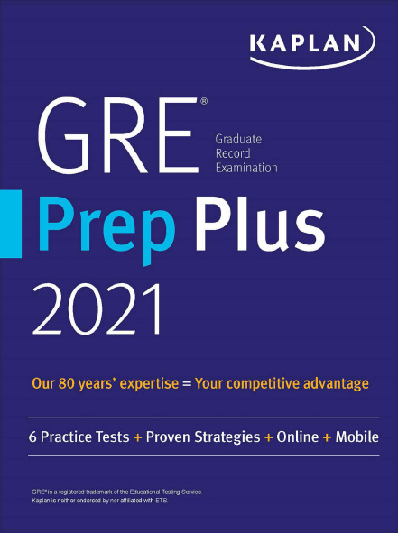 GRE Prep Plus 2021